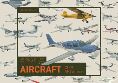 Aircraft Clip Arts | Airplanes | Aircraft | Planes | Travel | Flight Training | Flying | Pilot | Aviation PNG Files