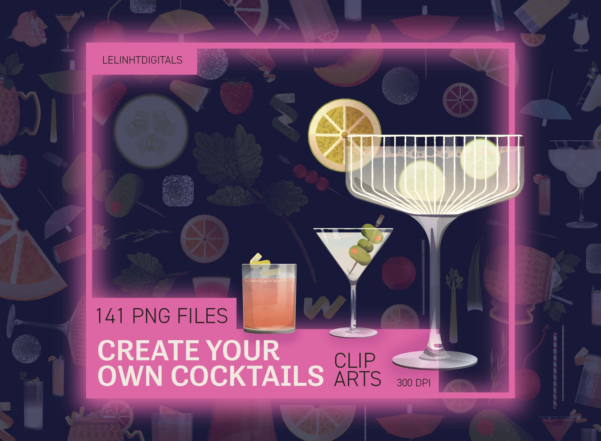 Create-Your-Own-Cocktails-PNG-listing-lelinhtdigitals_Feature-Image-clip-arts