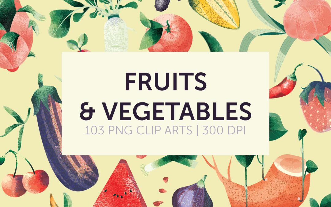 Produce Clip Arts |Fruit Clip Arts |Vegetable Clip Arts | PNG Files